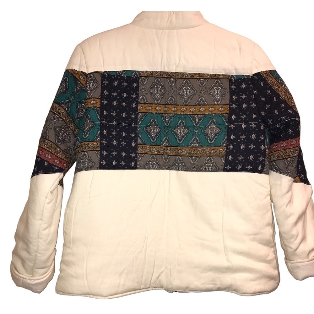 Polagram Quilted Patchwork Design Jacket - image 2